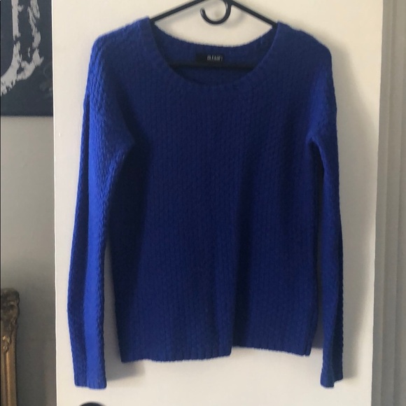 Ana Blue Knit Sweater - Picture 1 of 3
